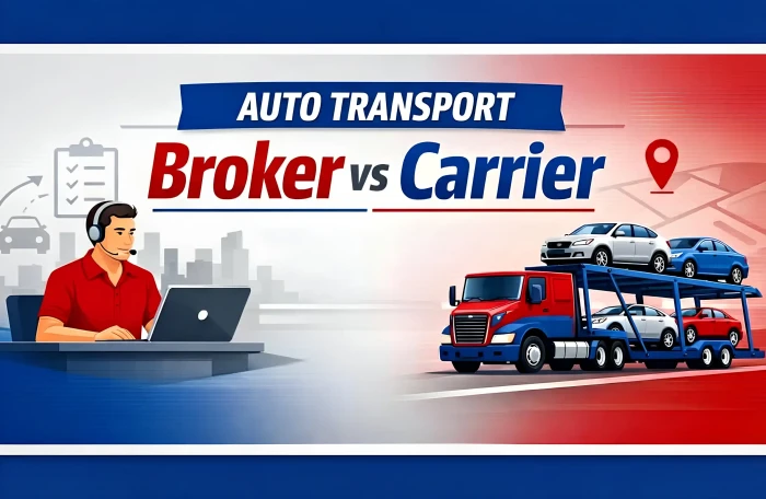 Auto Transport Broker vs Carrier Explained